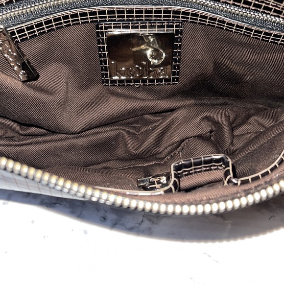 Kooba shoulder leather square graph bag - Picture 6 of 6